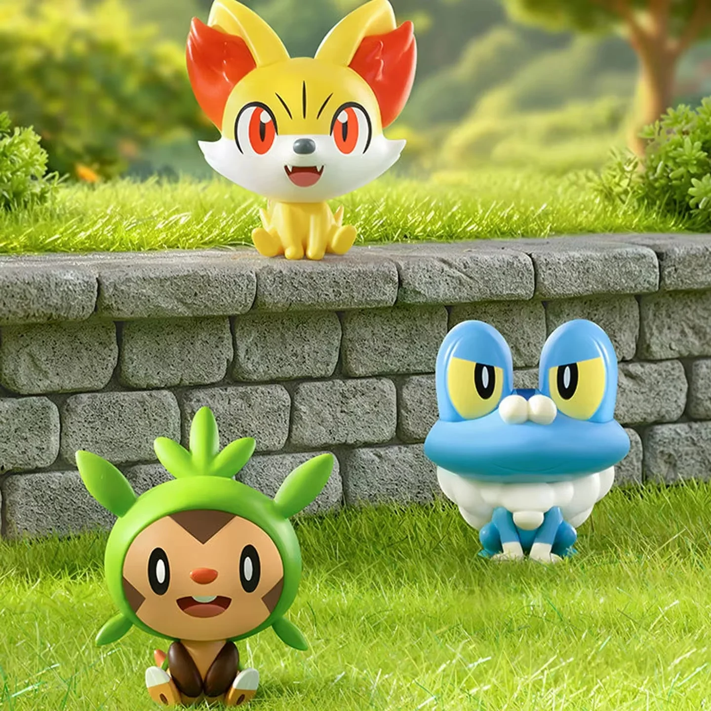 Original Funism X Pokémon Handflächengroße Wunderfiguren Erster Partner 30. Jubiläum Blind Box Serie Bulbasaur Squirtle Charmander Spielzeug Geschenk