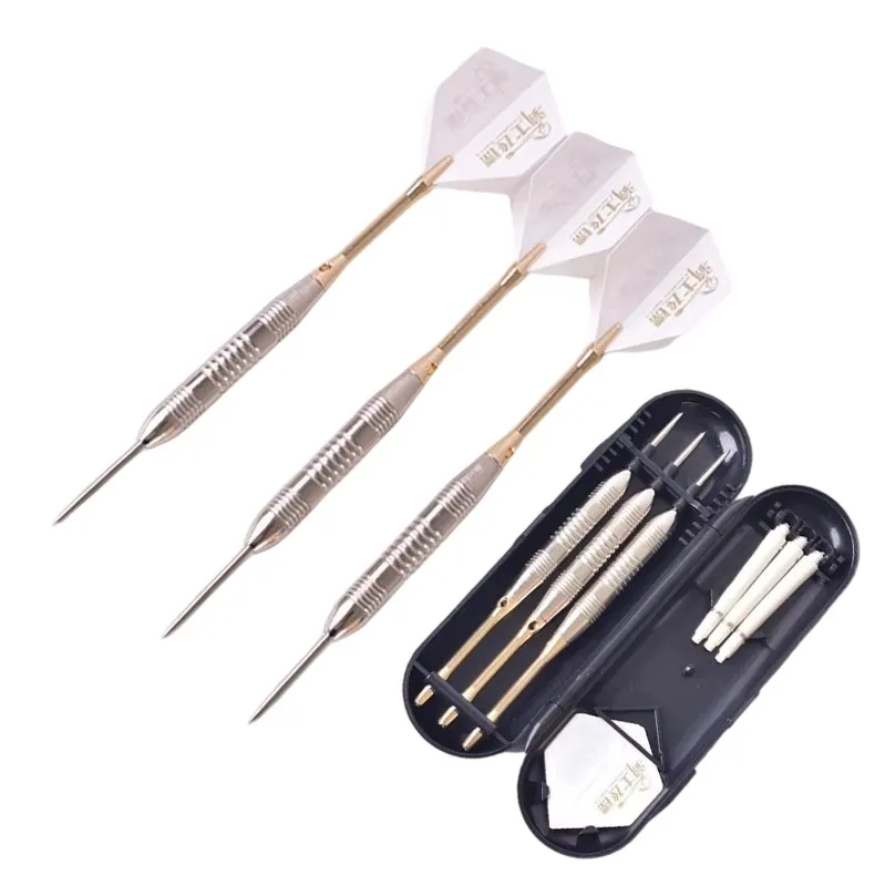3Pcs/Set 17g Steel Tip Darts Brass Dartboard Aluminum Alloy Shaft professional darts target dardos