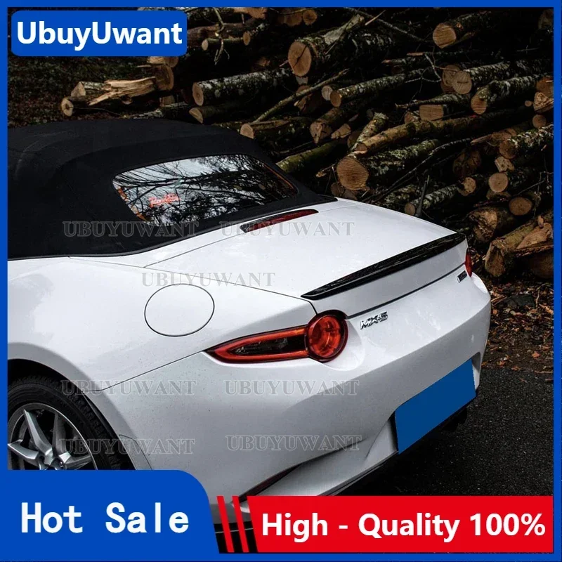 

Задний спойлер для багажника, крыло для MAZDA MX5 MX-5 2009-2014 2016 2017 2018 2019, высококачественный спойлер для крыла из полиуретана, Стайлинг автомобиля