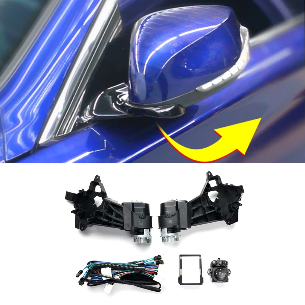 For Infiniti Q50 QX50 Car Electric Rearview Mirror Folding Motor Kit Modules Auto Power Side View Mirrors parts