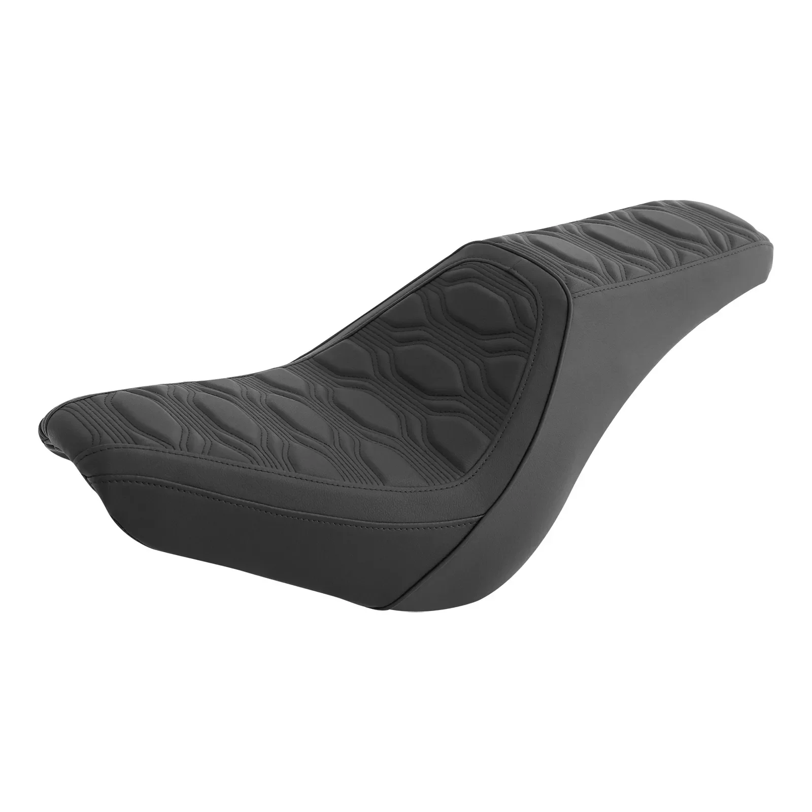 Motorcycle Driver Passenger Seat For Harley Deluxe Softail Slim Street Bob Heritage Classic 2018-2024