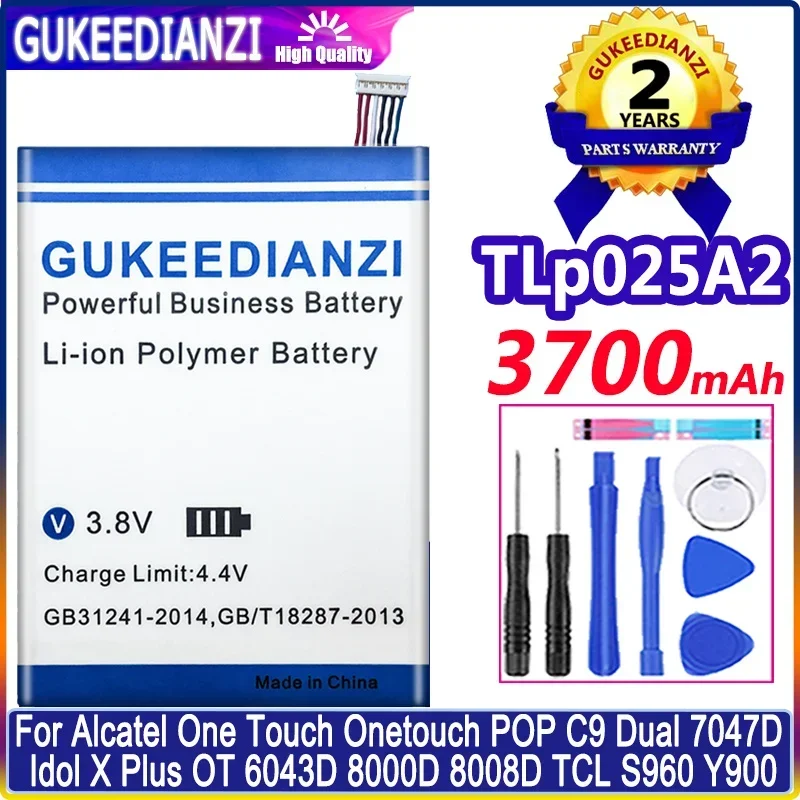 Compact 3700mAh Mobile Phone Battery for Alcatel One Touch POP C9