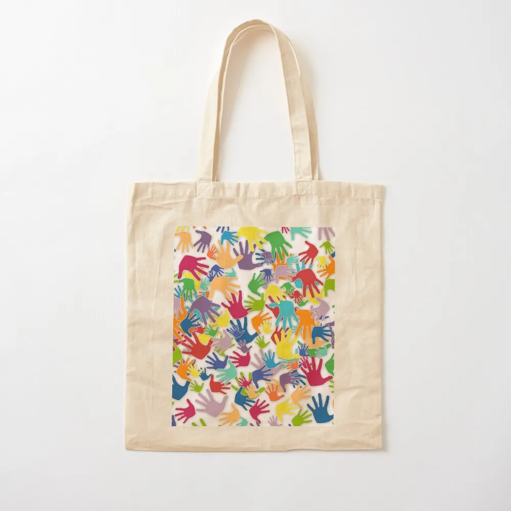 الأيدي في جميع أنحاءي! أنا أحب ذلك! حمل حقيبة حقائب امرأة 2025 حقيبة المتسوق امرأة حقائب نسائية حقيبة صديقة للبيئة