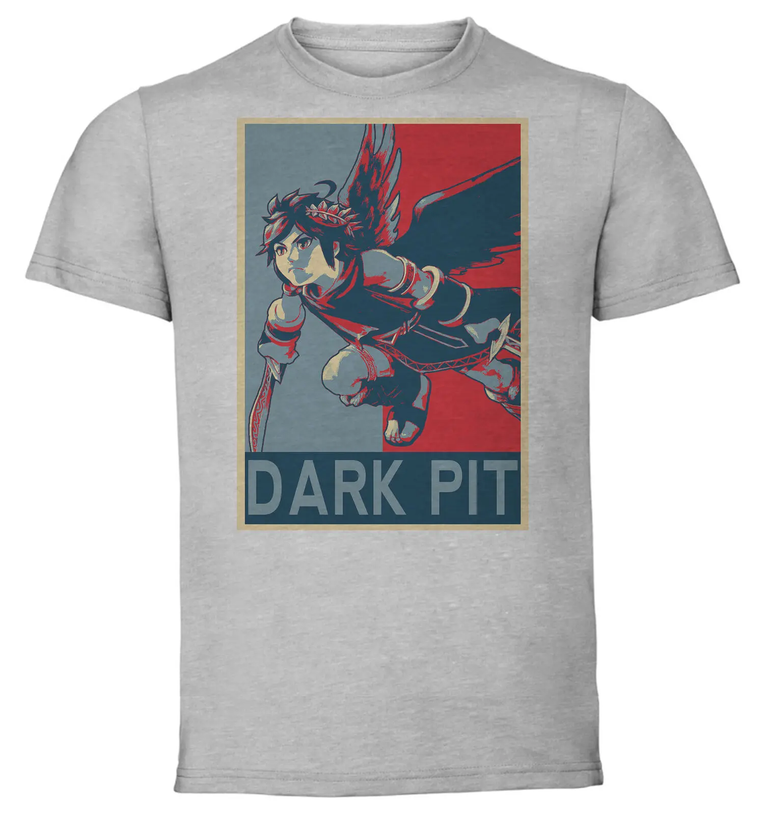 

Unisex TShirt TShirt Propaganda Smash Bros Dark Pit Unisex clothing