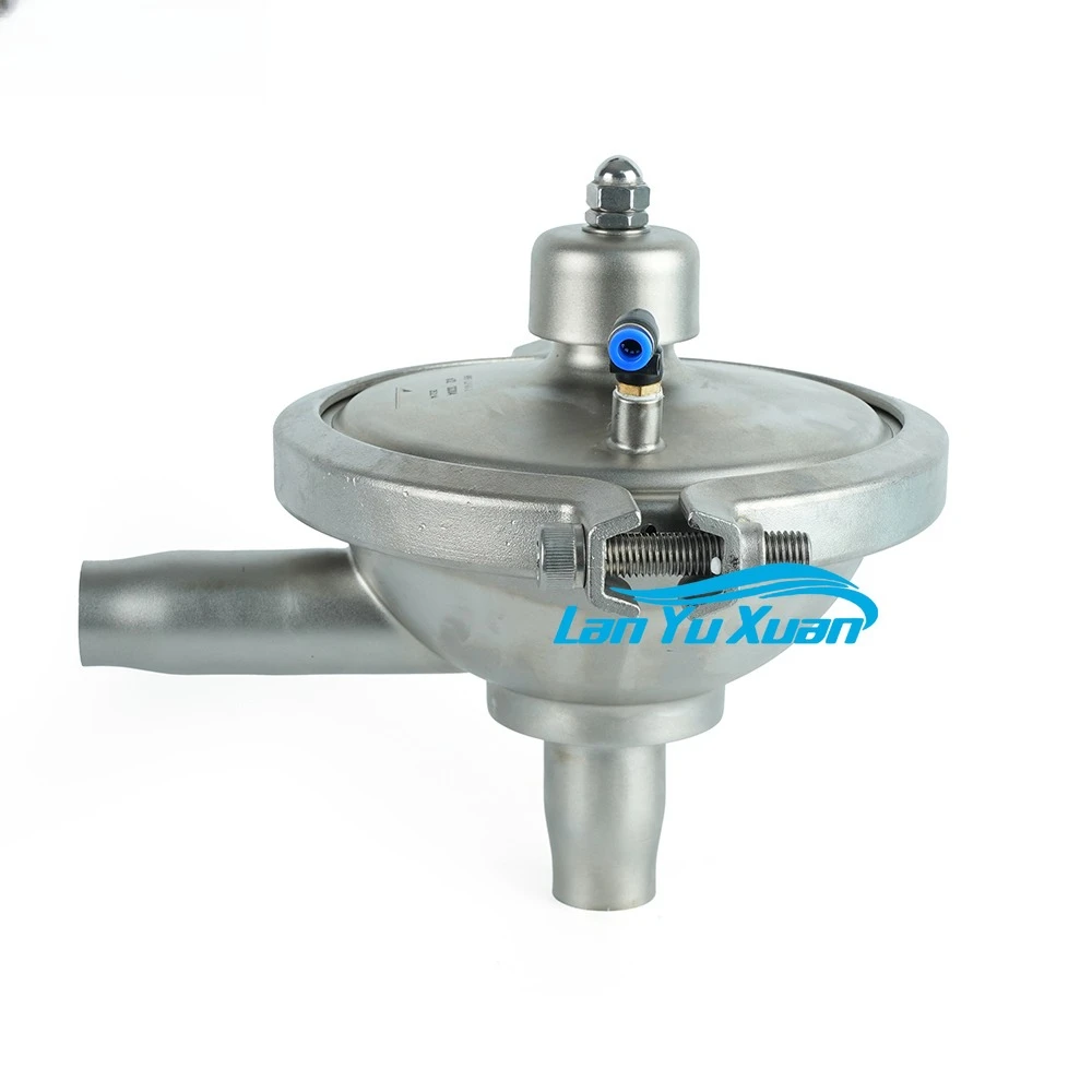 2026 Constant Pressure Valve for Food and Beverage Sanitary Pneumatic Modulating CPM Valve Diaphragm PTFE Constant Pressure