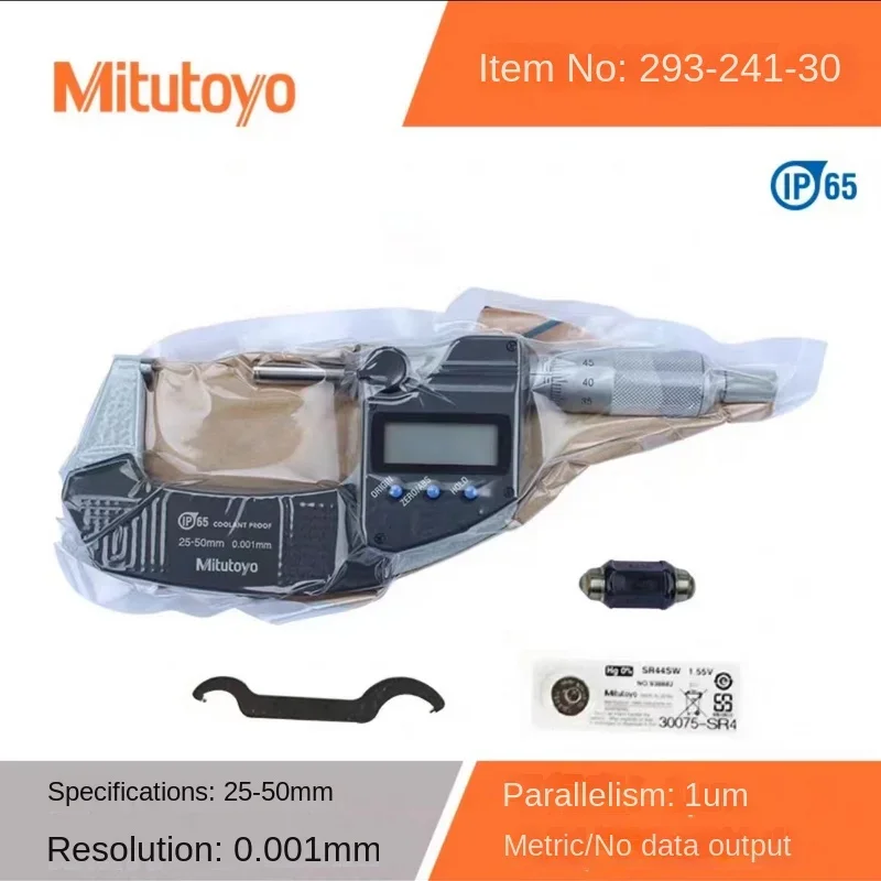 Mitutoyo Japan High precision Waterproof Electronic Digital Display Outer Diameter Micrometer Decimeter 293-240-30