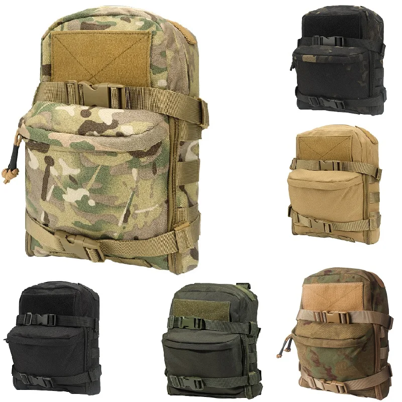 

Мини-сумка для гидратации, уличный тактический рюкзак, переноска для воды, сумка на молнии, уличная охотничья сумка, нейлон 1000D, спорт на открытом воздухе