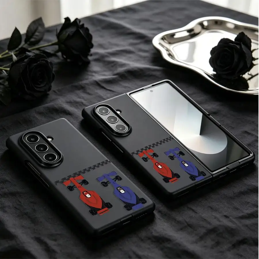 Back Phone Cover Case for Samsung Galaxy Z Fold 8 ZFold3 ZFold5 Z Fold 7 6 5 4 3 ZFold4 ZFold7 ZFold6 Cool Car