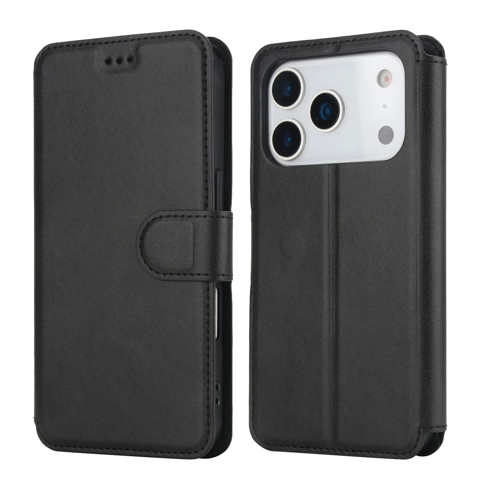 For iPhone 17 Pro Max 16 15 14 13 12 11 Pro Max Plus Air 5G Case Luxury Matte Leather Shockproof Back Cover Accessories