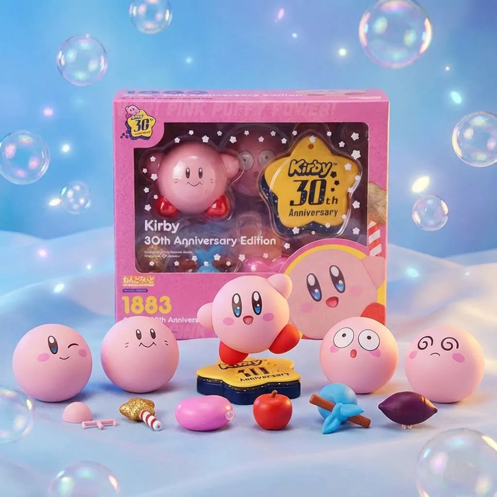 

30th Anniversary Magnetic Articulated Chibi 1883 Action Figure With Multi Accessories For Anime Game Collect Desktop Decoration