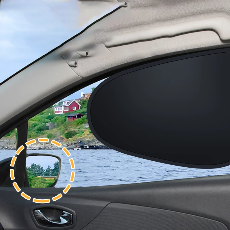 

Car Side Window Sunshade Cover Sunshade Inside Electrostatic Adsorption Side Curtain Car Hot Shield Screen Anti-Glare Protection