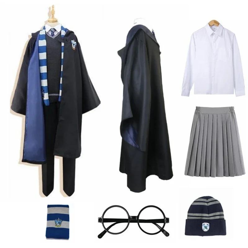 Halloween Movies and TV Adults Best Selling Capes Scarves Slytherin Ravenclaw Hufflepuff Robes Potter Kids Costumes