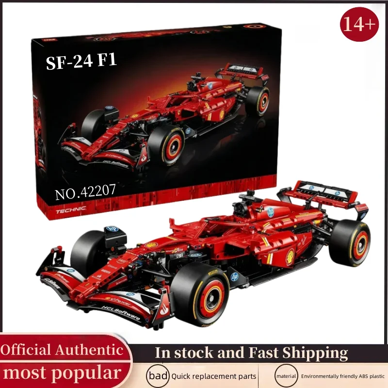 en-stock-nouveau-1361-pieces-sf-24-f1-groupe-de-machines-de-course-modele-de-voiture-de-course-ensemble-42207-blocs-de-construction-jouets-cadeaux-de-noel-pour-enfants