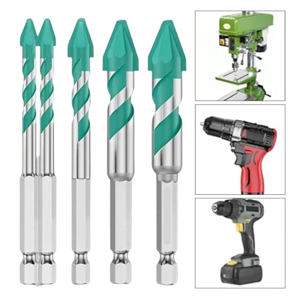 

6-12mm Drill Bit Set Eccentric Concrete Drill Bit Construction Projects 90mm Length Eccentric Concrete Tile Drill Bit