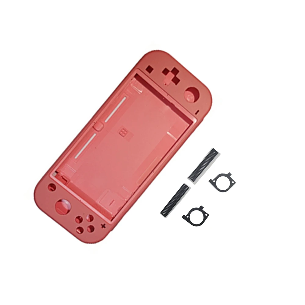 NS LITE Front Back Faceplate Cover Housing Shell Case For Nintendo Switch Lite Replacement Plastic Shell Cover Top Bottom Shell