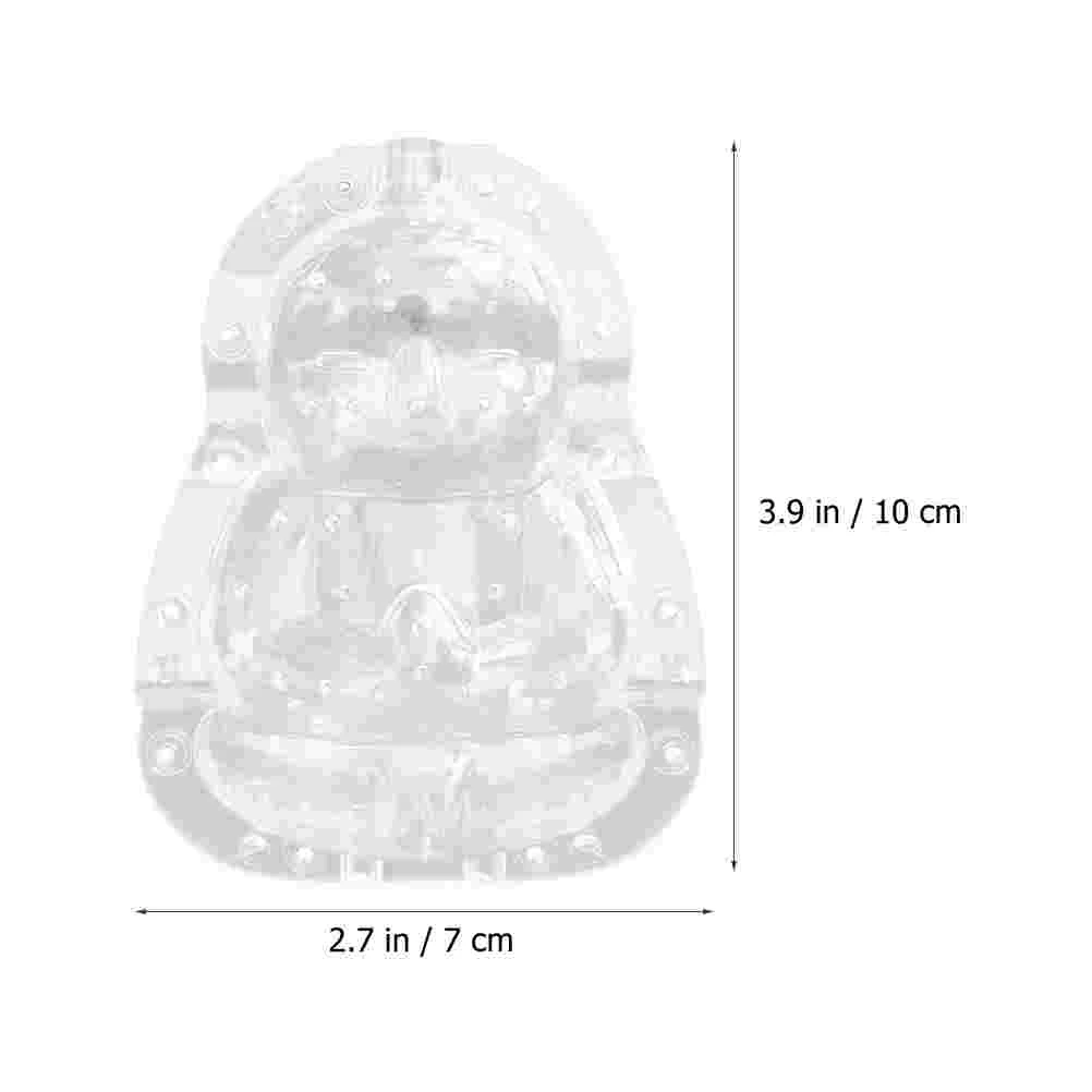 Gummy Molds Vegetable Shaping Cheese It Adorable Buddha Melon Practical Ginseng Transparent Forming Cheezeits