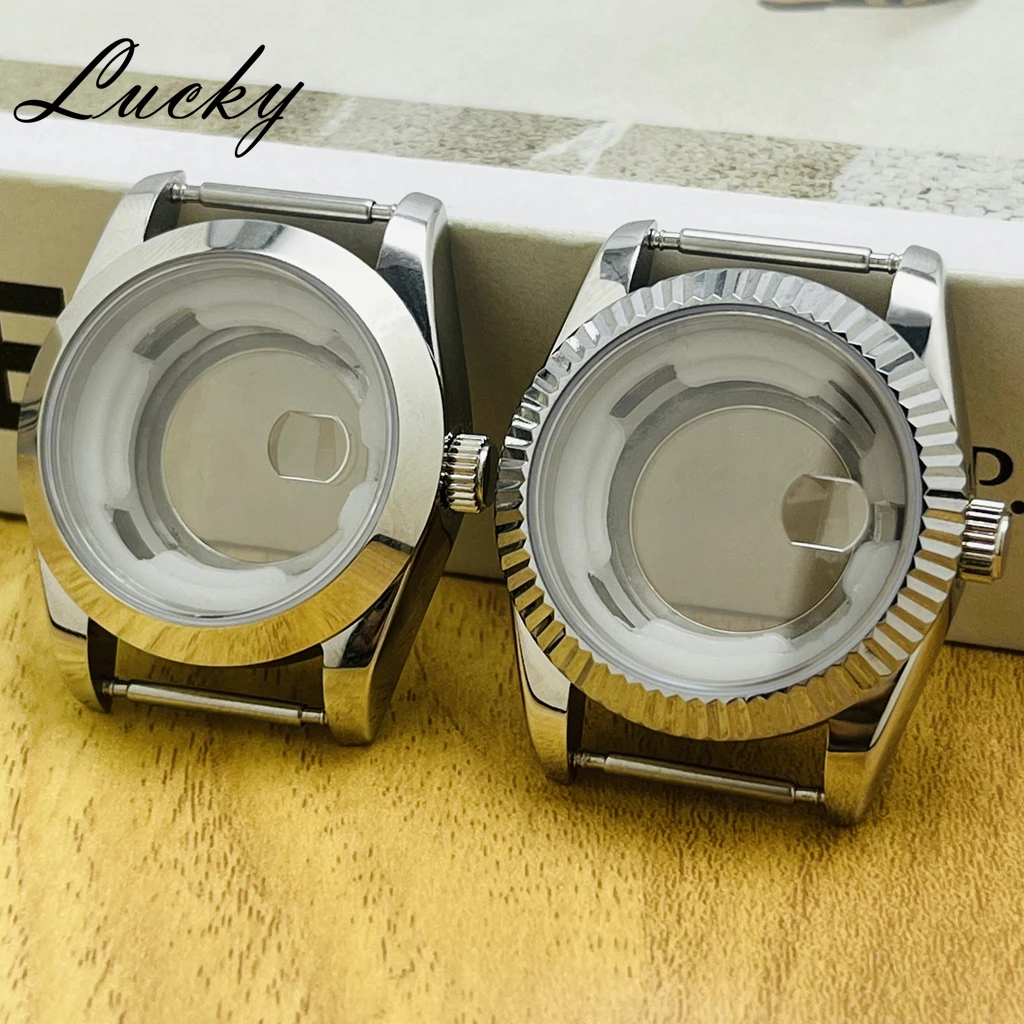 

31mm Ladies Women High-Quality Watch Case Fit NH05 NH06 Movement Waterproof Stainless Steel Sapphire Glass For 24.2mm-25mm Dial