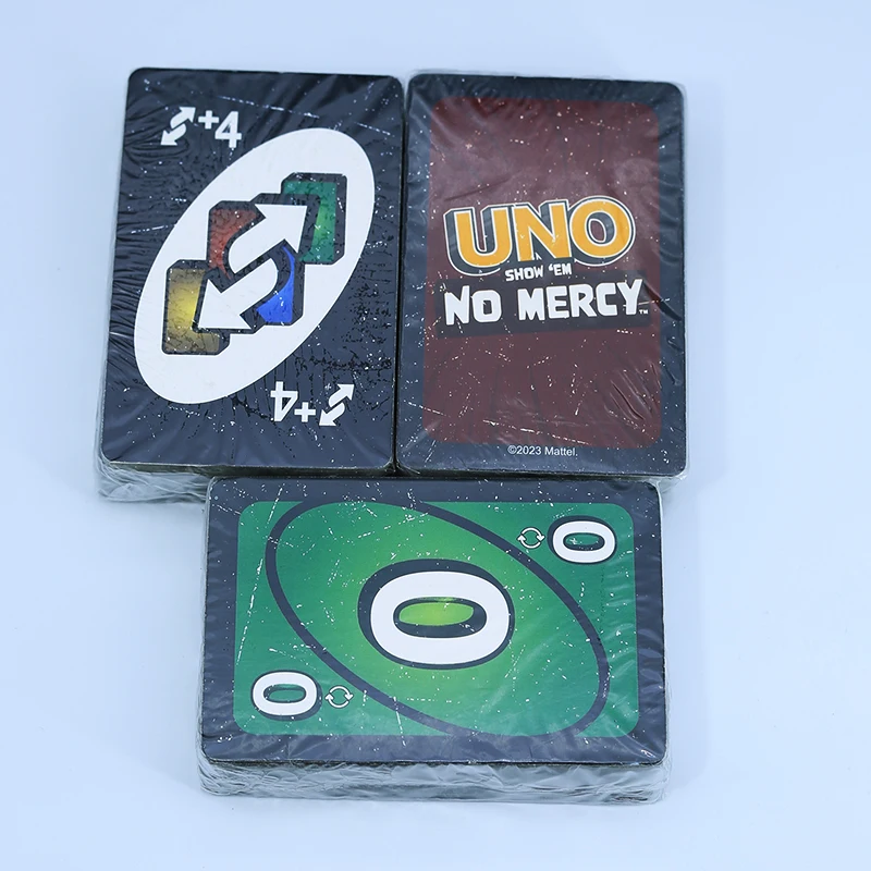 168pcs UNO Games Flip Dos No Mercy Avengers Anime Kids and Family Card Board Game Funny Uno Gifts Board Game Poker Children