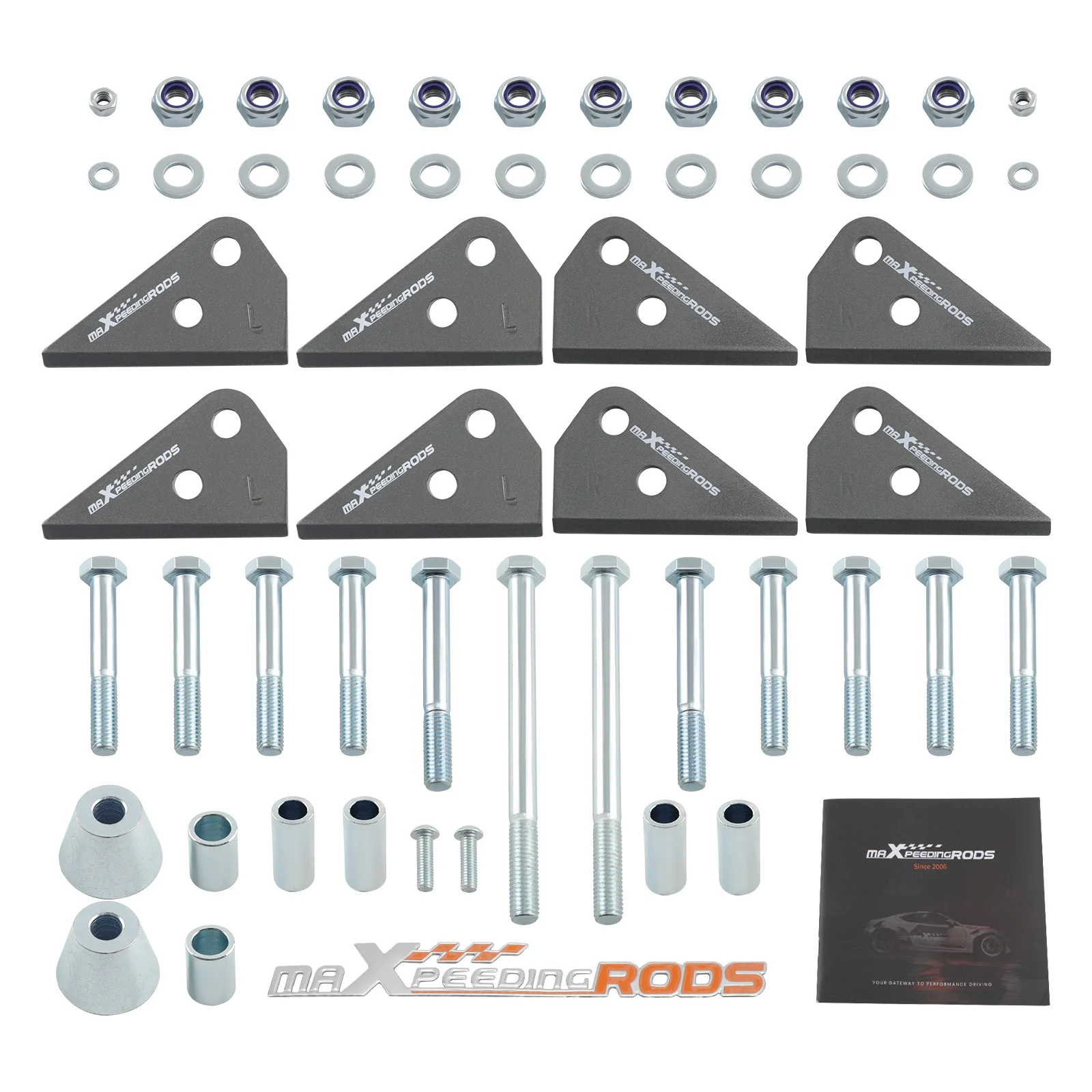 

Комплект для полного лифта 3 дюйма с кронштейнами для Polaris Ranger 700 800 Crew IRS 2009-14