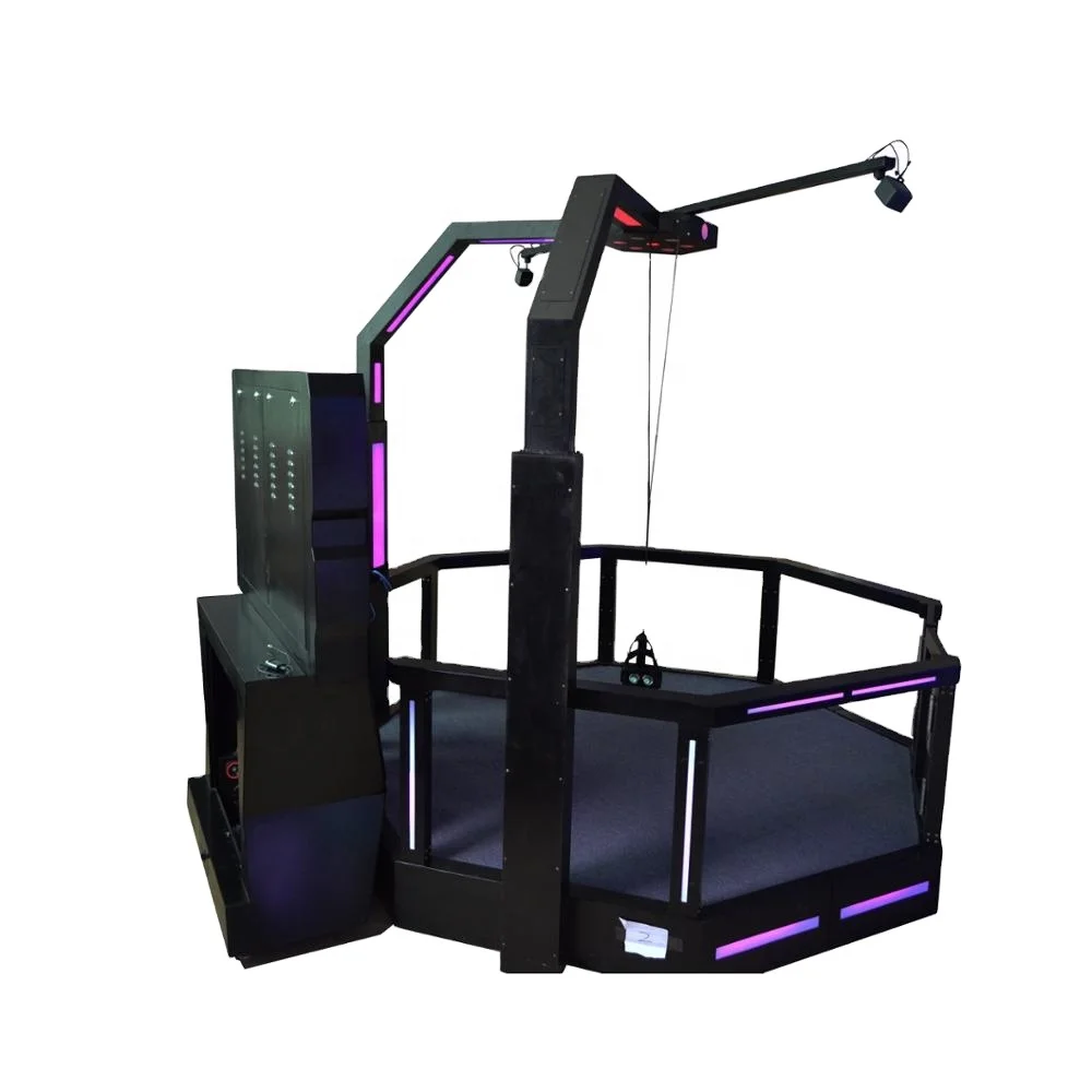 High Quality 9D VR Walking Platform Vive Virtual Reality Flight Simulator Machine Durable Fiberglass Metal For Home Educational