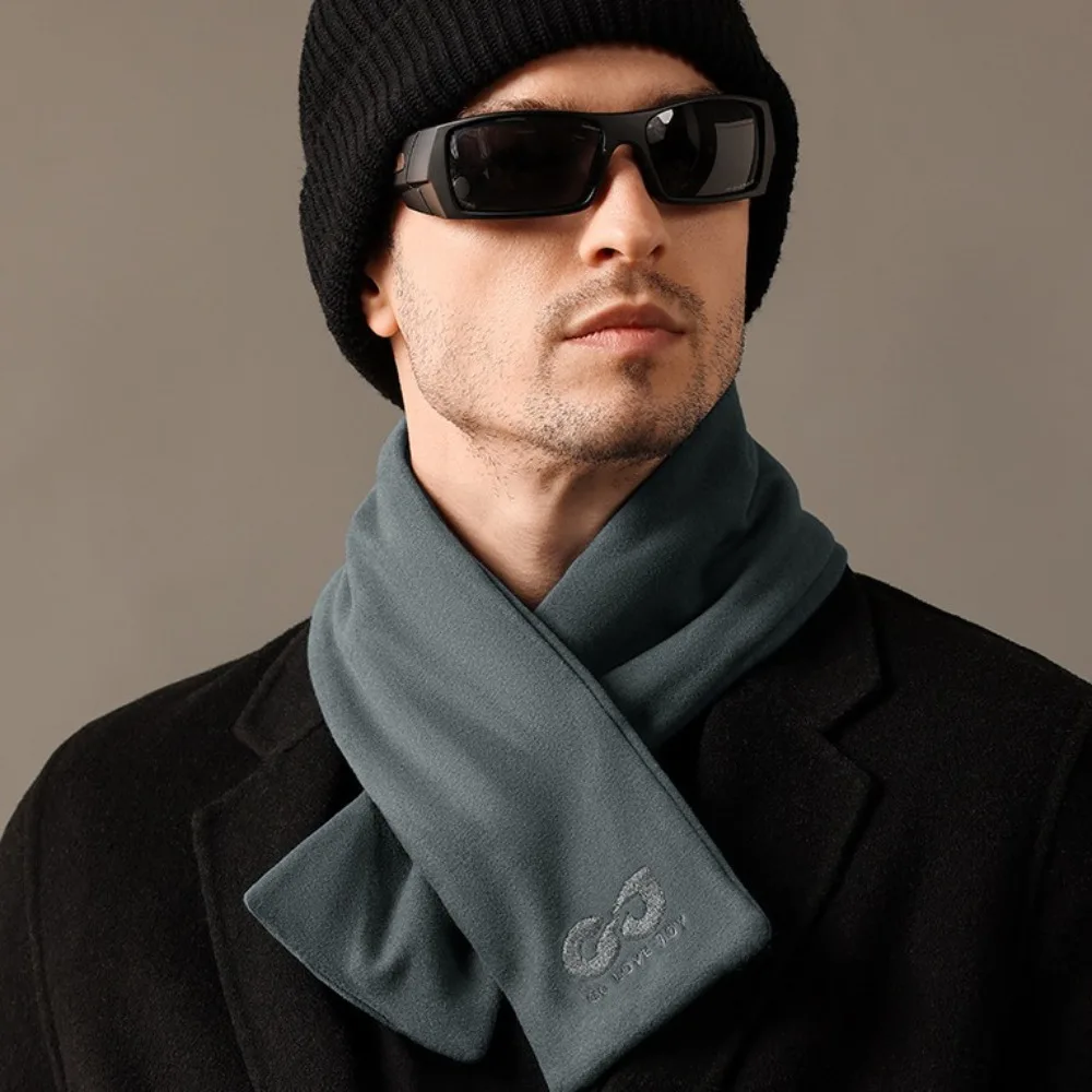 

Fashion Vintage Winter Cashmere Shawl Soft Korean Style Men Scarf Thickened Warm Cashmere Muffler Women/Men