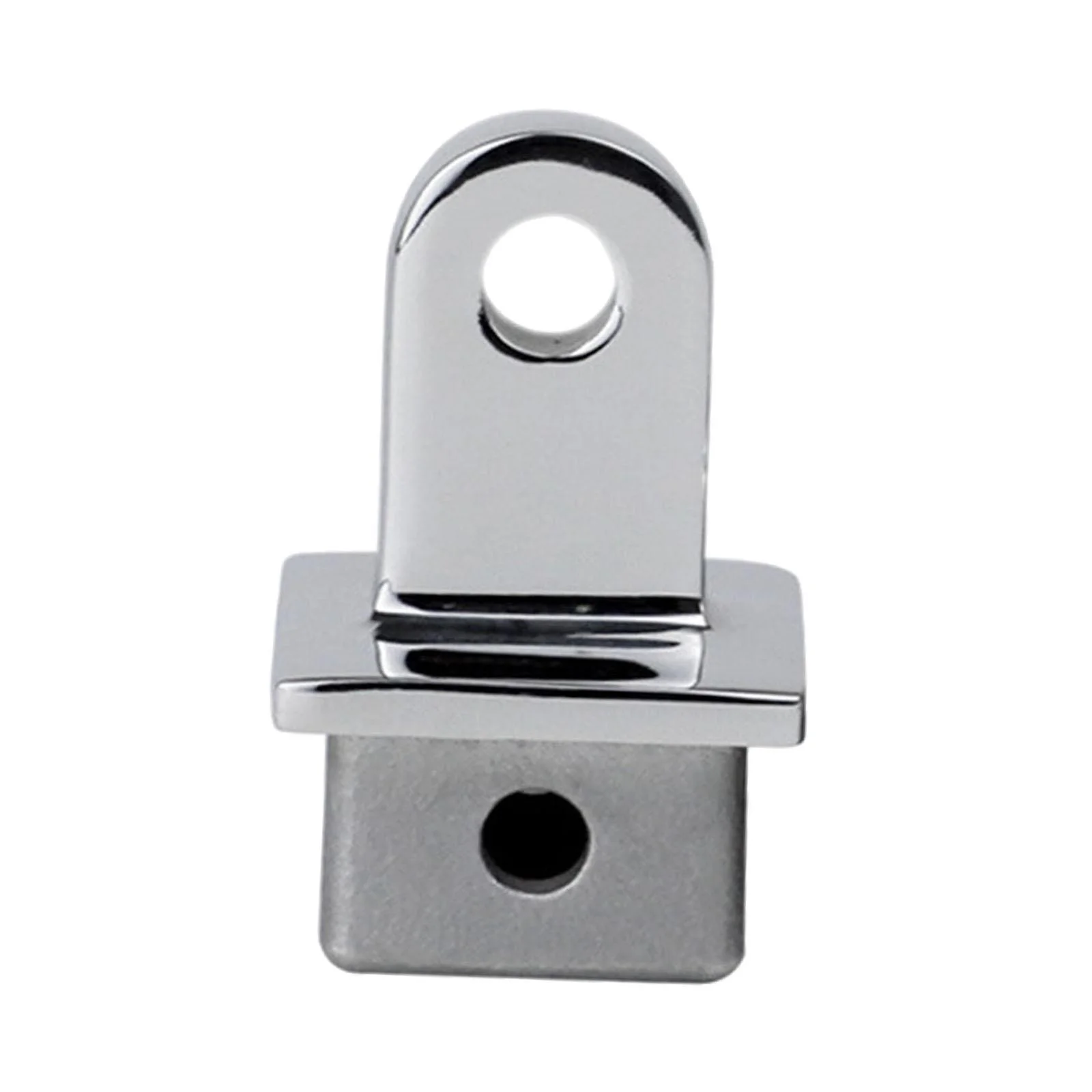 Mirror Polished Square Tubing Top Eye End Cap Marine Hardware for Kayak Canoe Awning and Fishing Boats