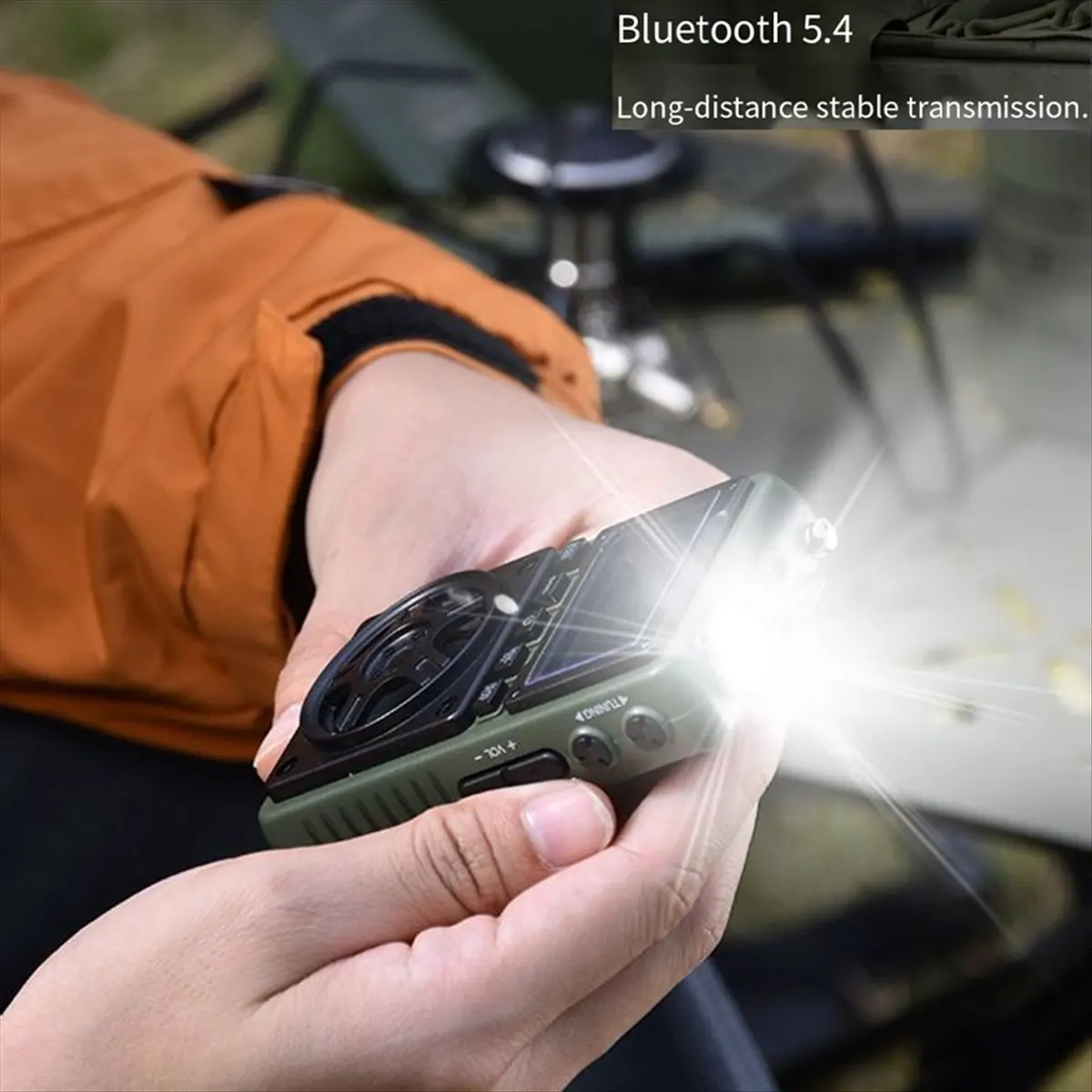Top Sale Multifunctional Mini Handheld AM/FM Radio Digital Elderly Full Band Portable Pocket Bluetooth Card