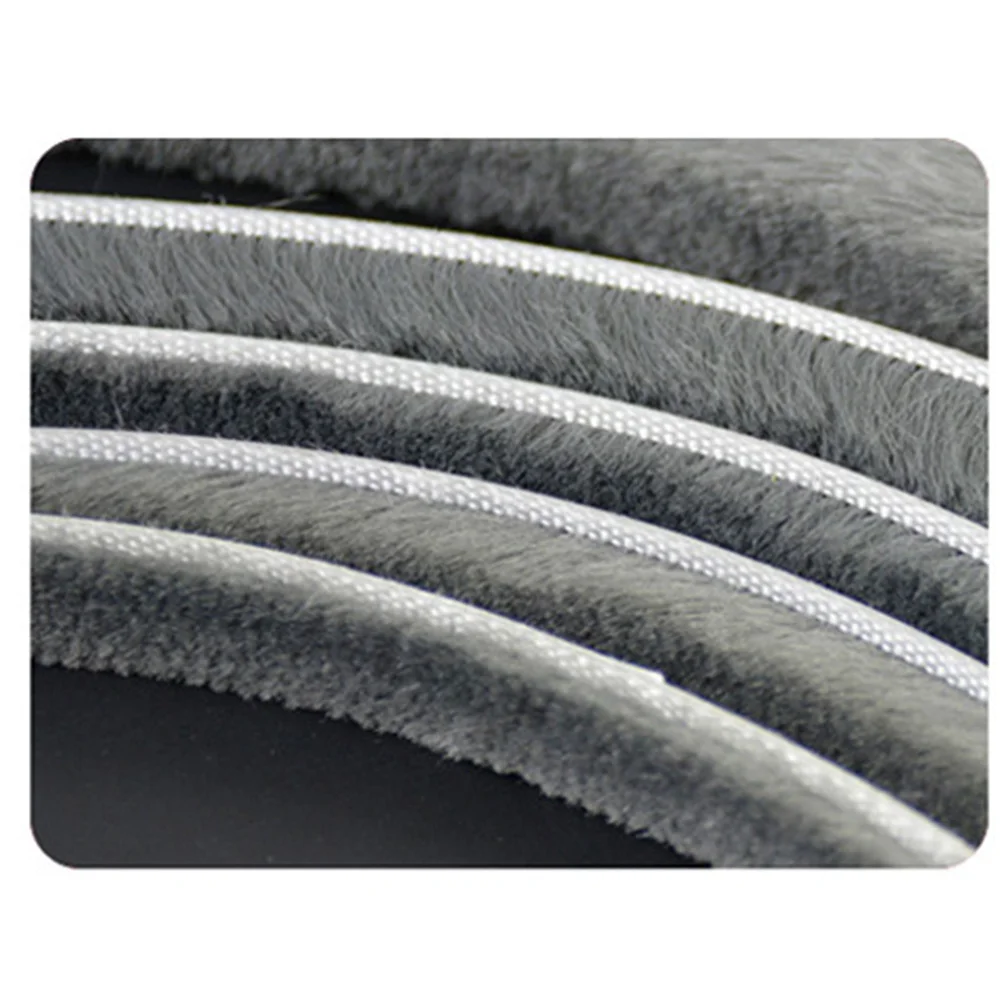 

5m Door Window Pile Weatherstrip Self Adhesive Dust Brush Excluder Noise Reduction Sealing Strip Protector Pile Weatherstrip