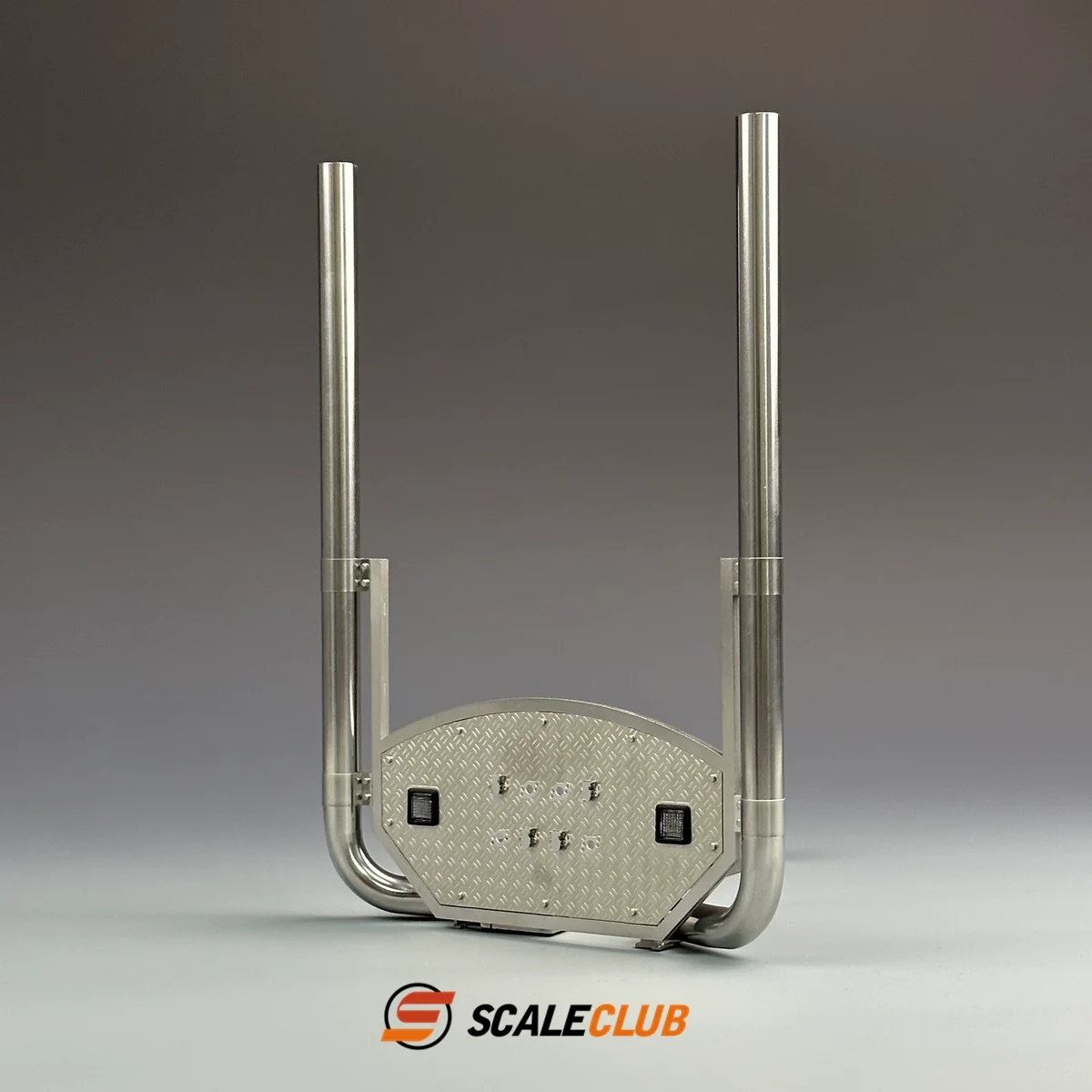 Chaminé de escape de simulação de metal em escala 1:14 para tamiya adequado para entusiastas de modelagem que gostam do estilo de caminhão euro para diy