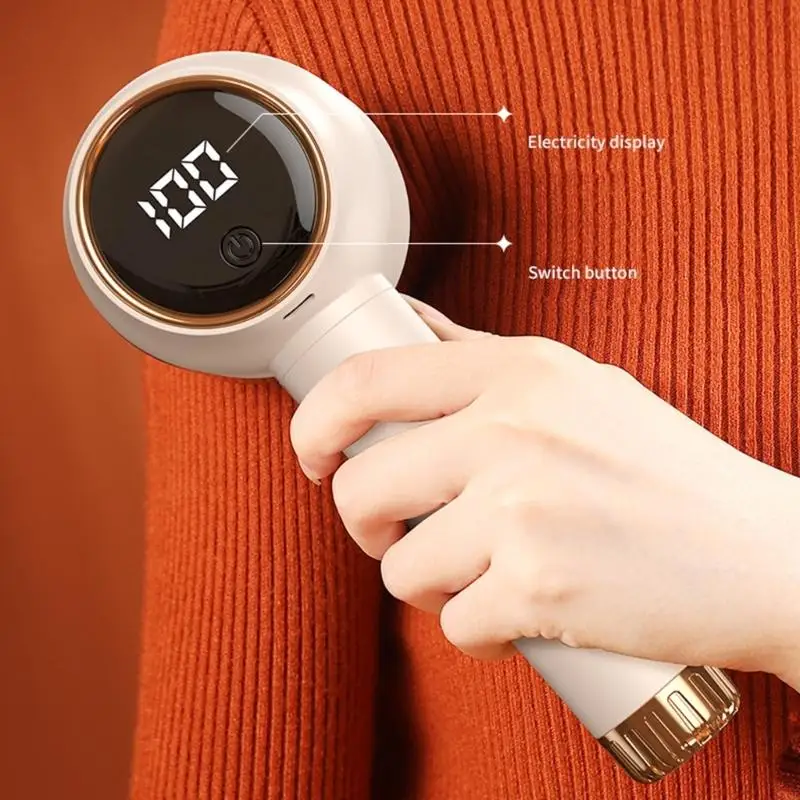 

Rechargeable Fabric Shavers Lint Remover Plastic Texture for Sweater Clothing N58D