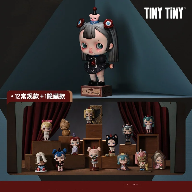 Original  Tinytiny Opening Remarks  Series Handheld Mystery Blind Box Action Figure Kawaii Collect Ornaments Toy