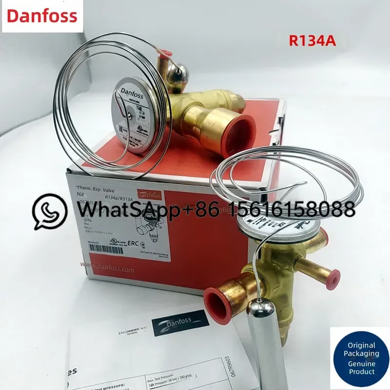 New Danfoss TGEN7 TGEN8 TGEN10 TGEN12 TGEN3.5 TGEN4 TGEN17 TGEN20 Expansion Valve for Air Conditioning Marine Cold Storage
