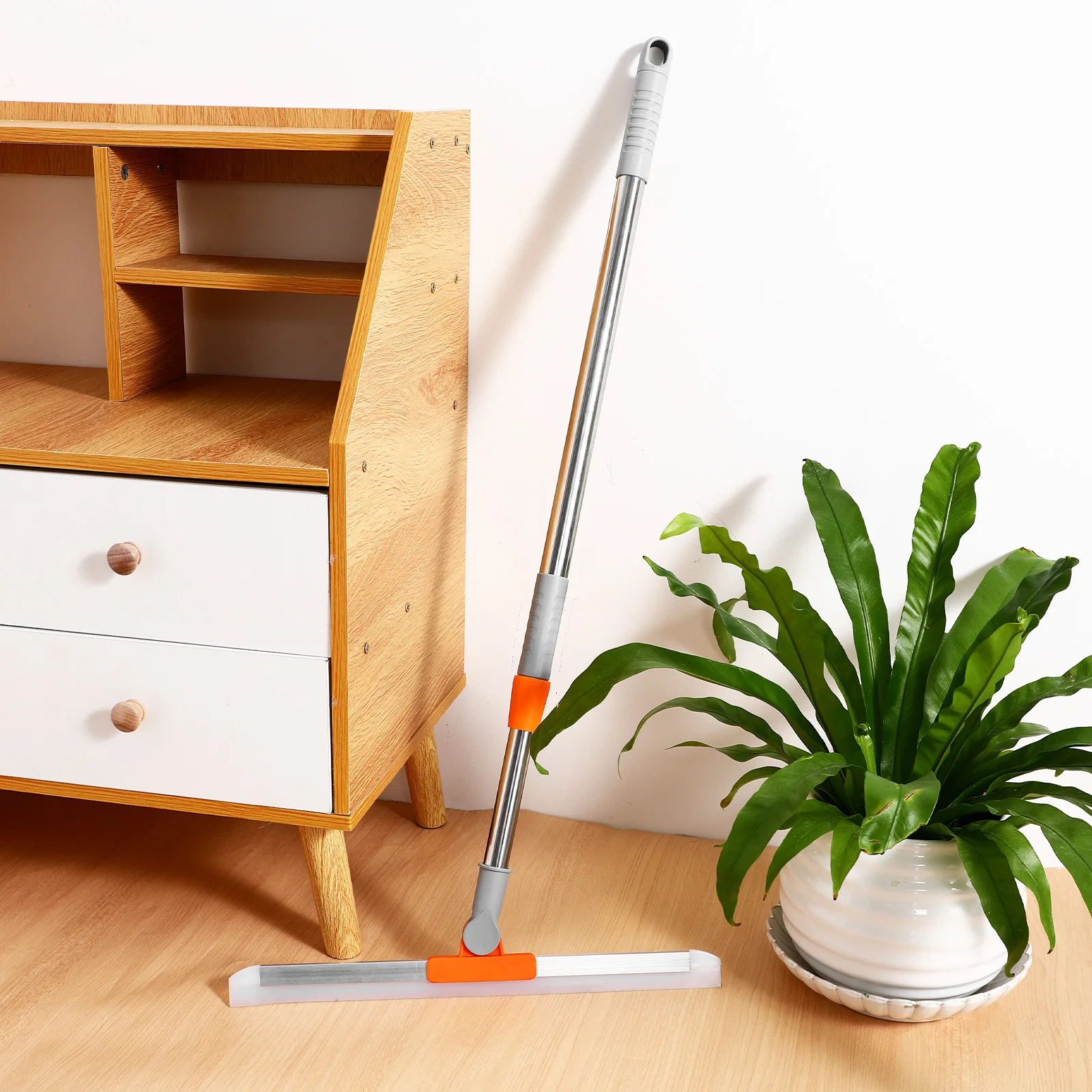 

35cm Adjustable Silicone Squeegee Streak Free Cleaning Tool For Windows Bathroom Tiles Mirrors Glass Doors Floor Concrete Car