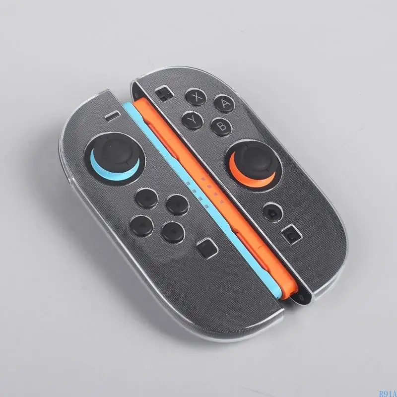 R91A CLEAR COVER COVER HOUNCION AFF SW2 Gamepad Controllers تأثير على التصميم والحفاظ على المظهر الجمالي الأصلي #3