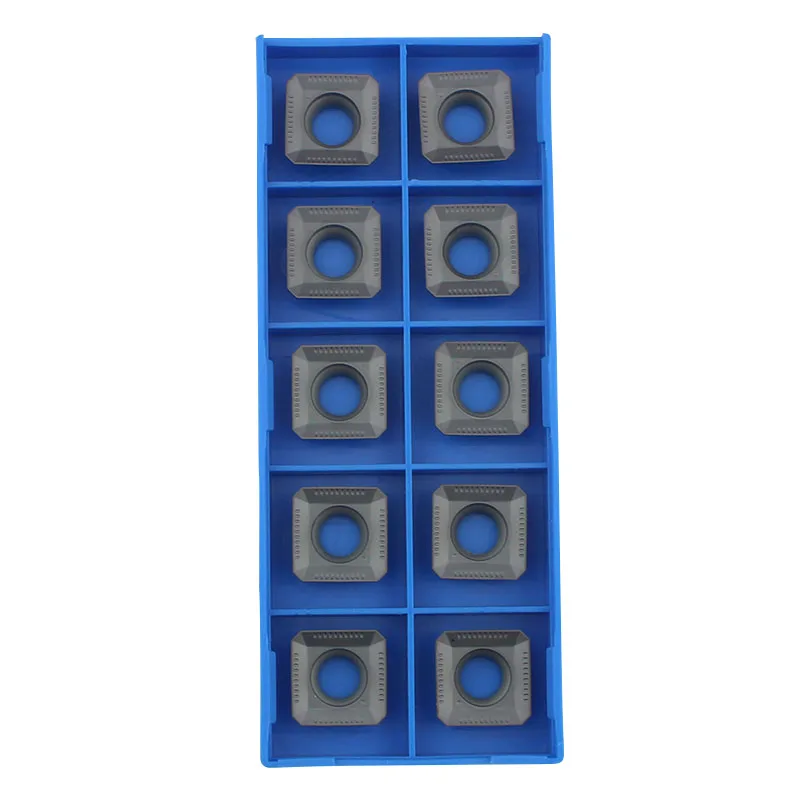10pcs, SEKT1204AFTN CNC Fast Milling Inserts For Metal Steel and Stainless steel Rough Machining