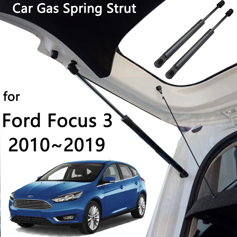 

For Ford Focus 3 MK3 Accessories Hatchback 2010~2019 Car Tailgate Gas Lift Supports Strut Prop Rod Shocks damper Car Accessories