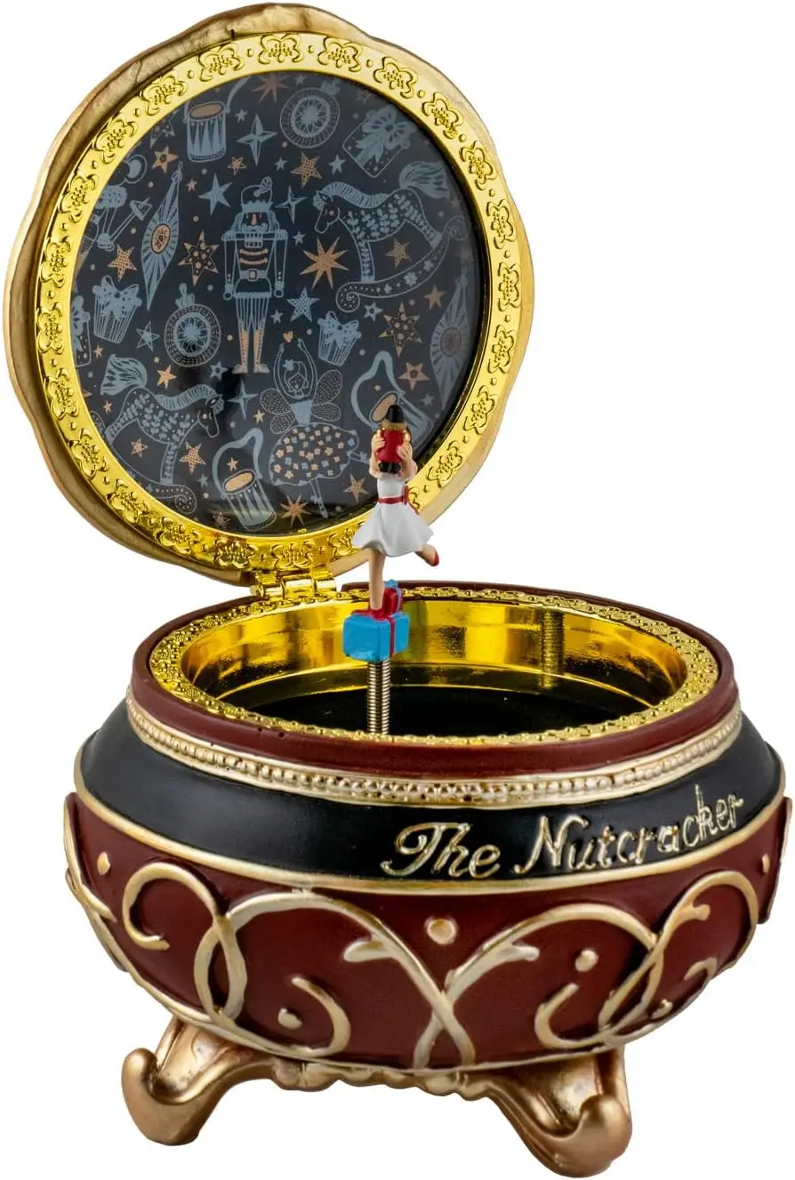 Nutcracker-Themed Musical Trinket Box