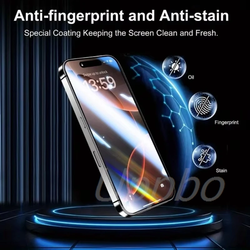 

1-5Pcs HD Tempered Glass Screen Protector For iPhone 17 Pro Max 15 16 11 12 13 14 XR X Xs 6 7 8 Plus SE Easy Installation Film