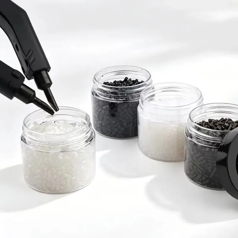 

ARLANY 40g Keratin Glue Granule Pellets K Tip Hair Tools Keratin Extension Beads Fusion Keratin Glue Beads Pre-bonded Extensions