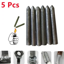 3/5Pcs Low Temperature Easy Melt Aluminum Welding Rods Weld Bars Cored Wire 8cm for Soldering Aluminum No Need Solder Powder