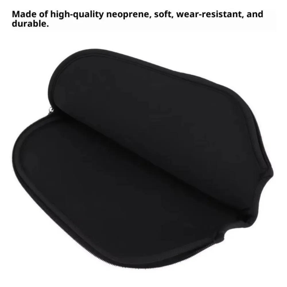 Lightweight Pickleball Paddle Cover Neoprene Durable Pickleball Racket Bag Waterproof Secure Zipper Pickleball Protector Bag