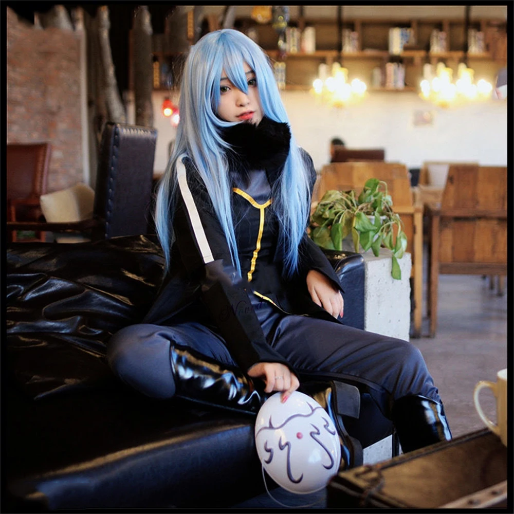 Die Tijd Kreeg Ik Reincarnated Als Een Slime Cosplay Rimuru Tempest Cosplay Kostuum Schoenen Masker Pruik Anime Carnaval Party Rol spelen