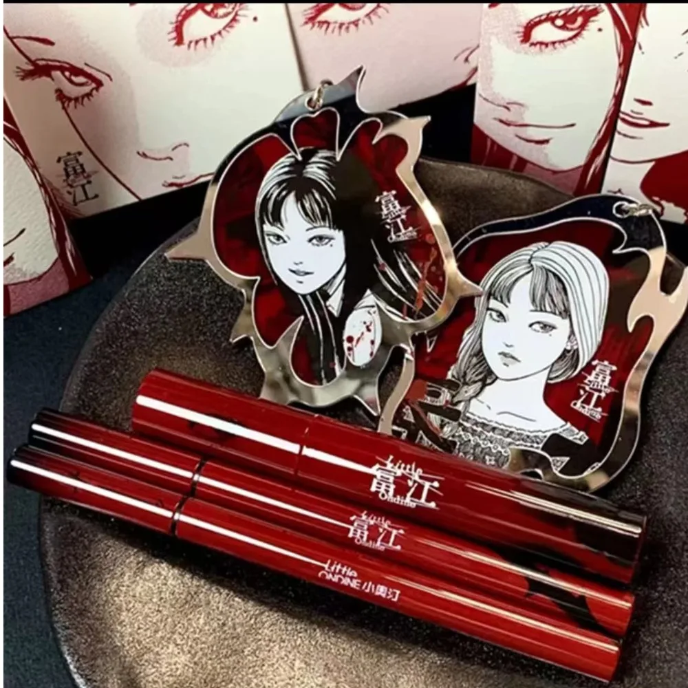 Little Ondine Collaboration Lip Mud Eyeliner Mascara Smooth And Silky Lasting And Colorful Creating Natural Look On Face