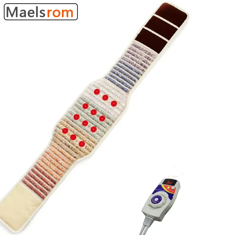 

Far-Infrared Heating Pad PEMF Therapy Chakra Balance Massage Pad Pulse Magnetic Therapy Anionic Jadeite Biological Crystal Full