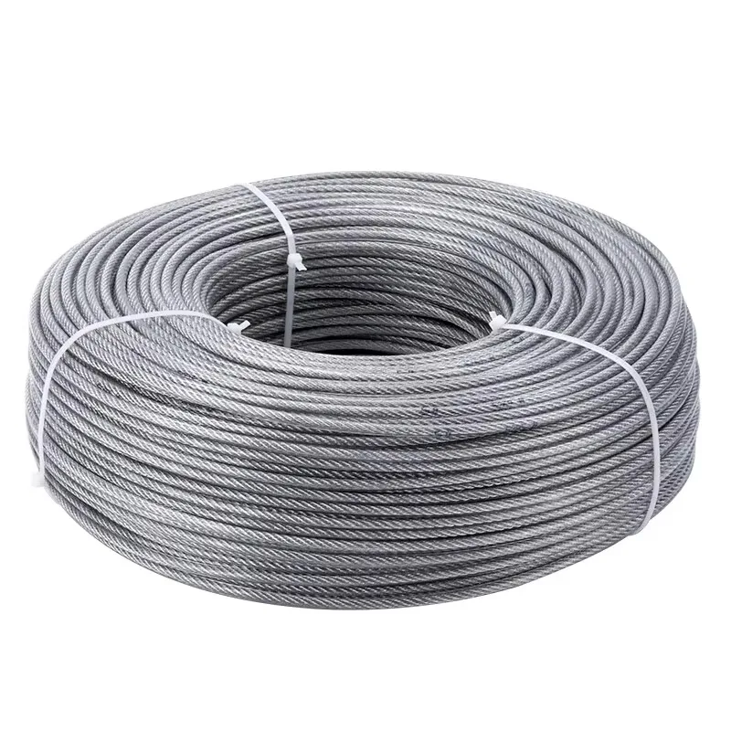 

High Quality 7*7-3.0mm Galvanized Steel Wire Rope Factory Direct Supply Customizable for Multiple Uses Strong Durable Warehouses