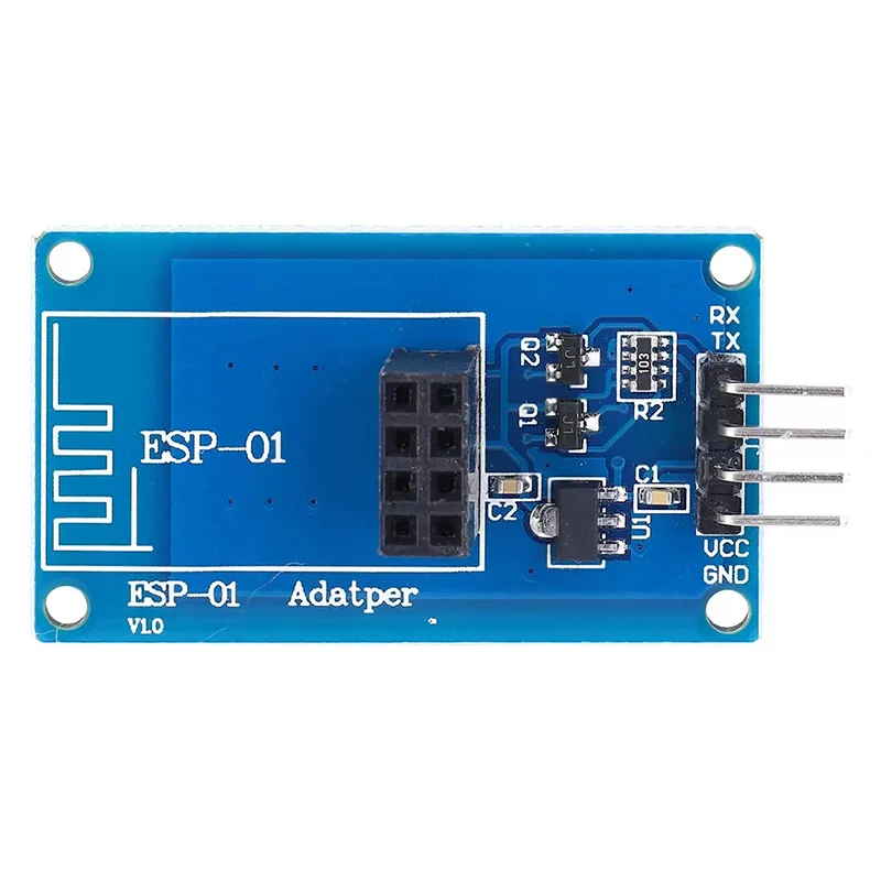 ESP8266 ESP-01 ESP01 Serial Wireless WIFI Module For Arduino Transceiver Receiver Adapter Board Raspberry Pi UNO R3 One 3.3V 5V