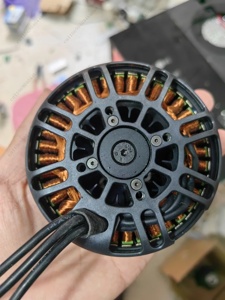 For W9245 8318 100KV External Rotation Brushless Motor Plant Protection Drone W9245 Four Axis Six Axis FOC Disc Motor