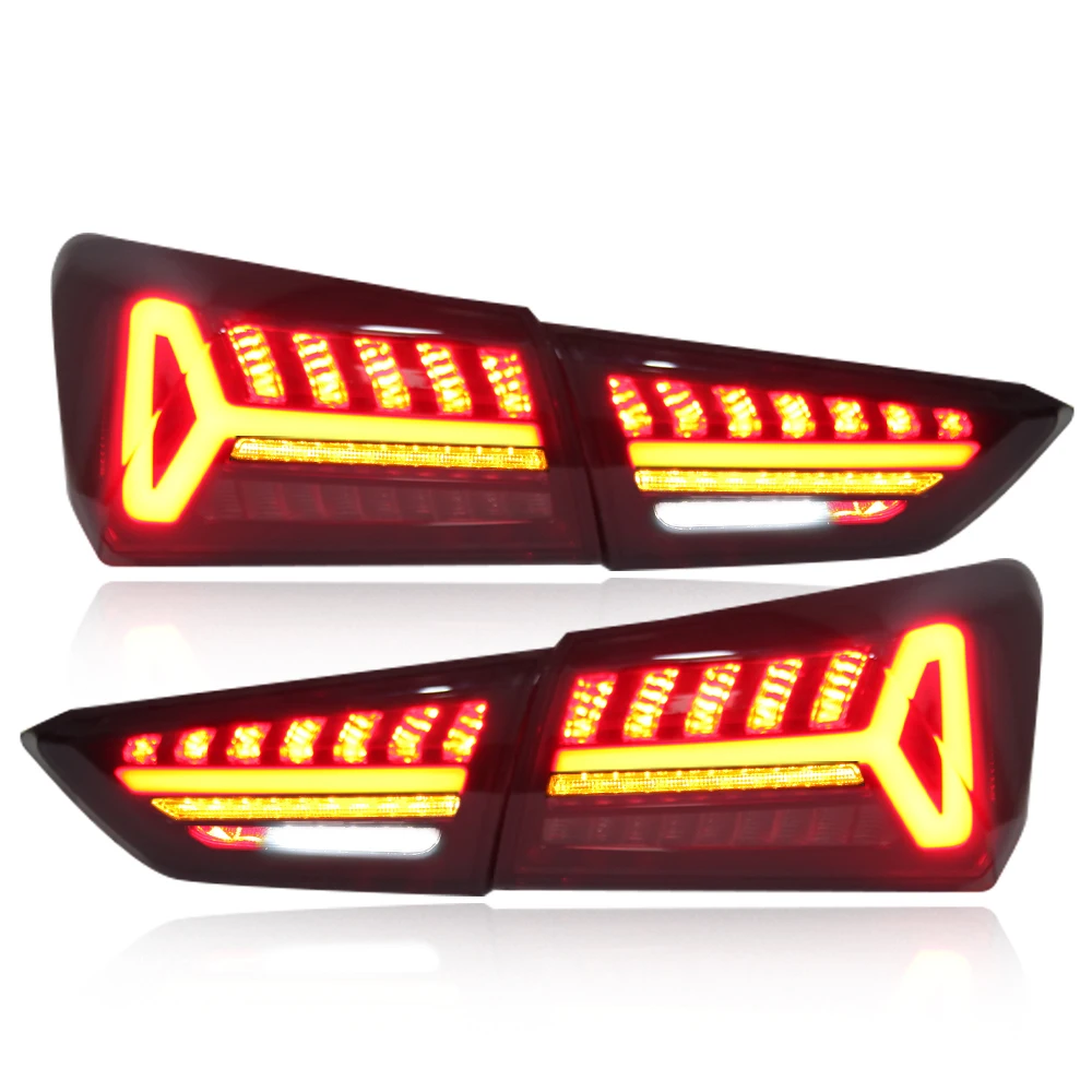 LED Rear Tail Lights For Chevrolet Malibu 2016 2017 2018 2019 2020 2021 2022 US Version Key Style Brake Stop Signal Lamps