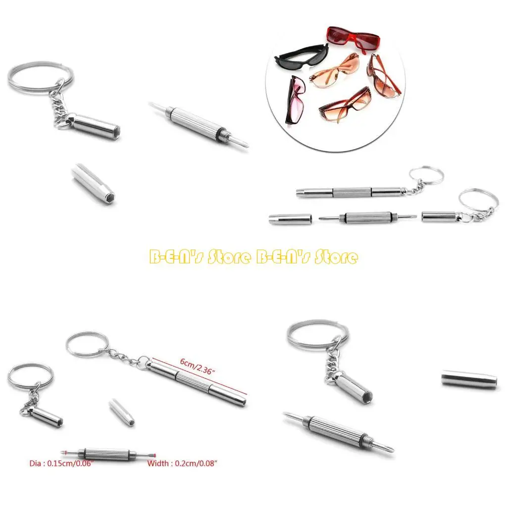 Y1AD Eyeglass Sunglasses Watch Repair Screwdriver Set  Screwdriver Hand Tool