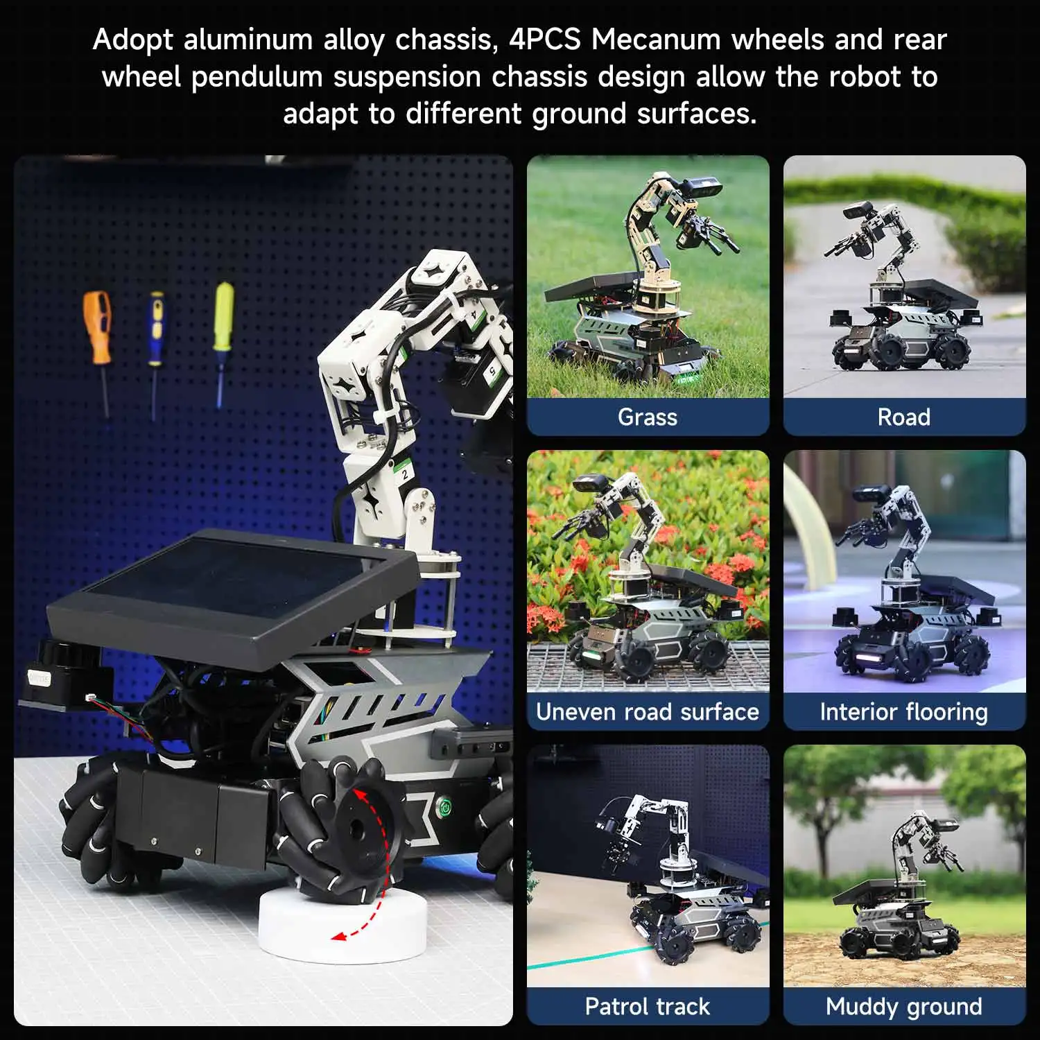 Yahboom M3 PRO ROS2 AI Robot Dual LiDAR SLAM 3D Depth Vision Navigation